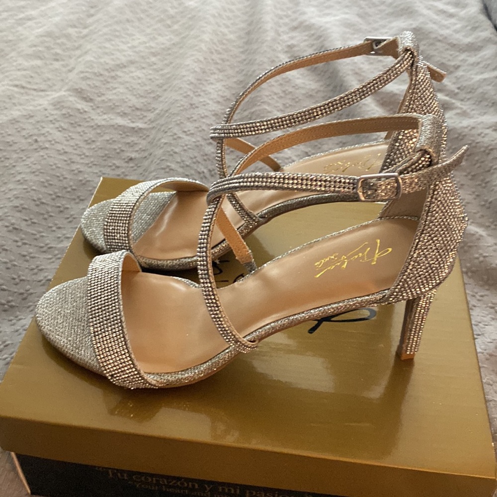 Silver Dress Shoes - Picture 2 of 4